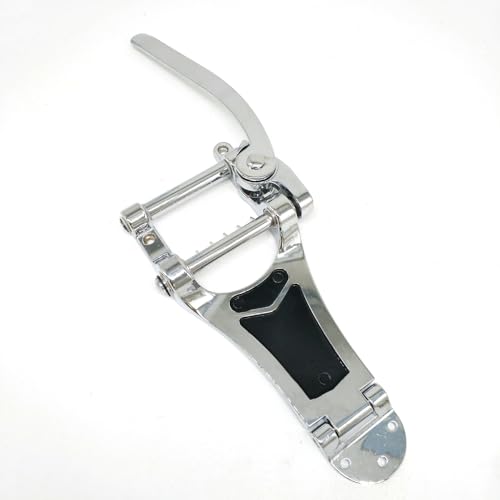 E-Gitarren-Steg Für LP Big Tremolo Saitenhalter Tremolo Ersatzteile für Brücken(Silver) von HJKLBGT