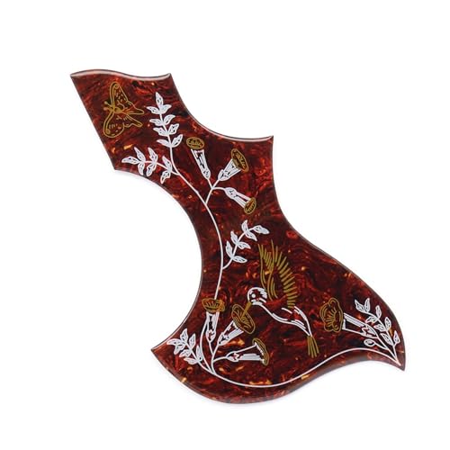 selbstklebend Schlagbrett für Gitarre 40/41 Zoll Verdicktes Schlagbrett Für Folk-Gitarre Mit Kolibri-Blume Schutzoberfläche Kratzfestes Zubehör selbstklebend Schlagbrett für Gitarre 40/41 Zoll Verdicktes Schlagbrett Für Folk-Gitarre Mit Kolibri-Blume Schutzoberfläche Kratzfestes Zubehör von HJKLBGT