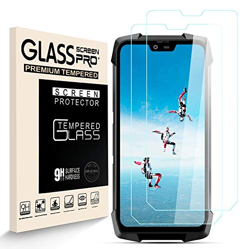 Stücke Schutzfolie für Blackview BV9700 Pro, 9H-Härte Tempered Glass, Anti-Kratzer, Einfache Installation, Anti-Fingerabdruck Displayschutzfolie für Blackview BV9700 Pro [2 Stück] von HJX