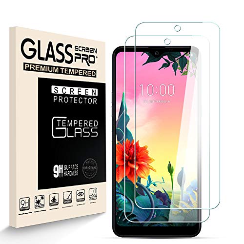 HJX Stücke Schutzfolie für LG K50S, 9H-Härte Tempered Glass, Anti-Kratzer, Einfache Installation, Anti-Fingerabdruck Displayschutzfolie für LG K50S [2 Stück] von HJX