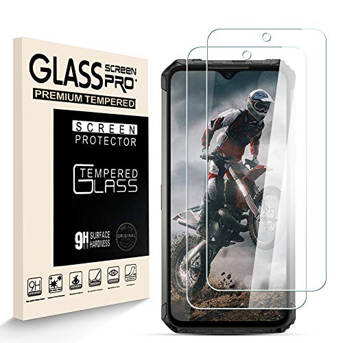 HJX Stücke Schutzfolie für Ulefone Armor 7, 9H-Härte Tempered Glass, Anti-Kratzer, Einfache Installation, Anti-Fingerabdruck Displayschutzfolie für Ulefone Armor 7 [2 Stück] von HJX