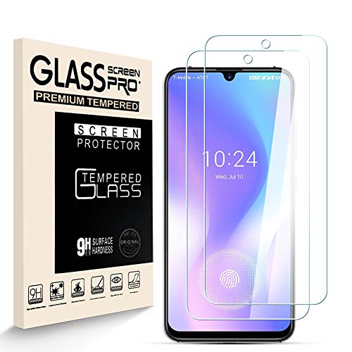 HJX Stücke Schutzfolie für Umidigi X, 9H-Härte Tempered Glass, Anti-Kratzer, Einfache Installation, Anti-Fingerabdruck Displayschutzfolie für Umidigi X [2 Stück] von HJX