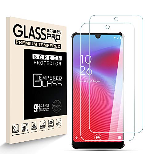 HJX Stücke Schutzfolie für Vodafone Smart V10, 9H-Härte Tempered Glass, Anti-Kratzer, Einfache Installation, Anti-Fingerabdruck Displayschutzfolie für Vodafone Smart V10 [2 Stück] von HJX