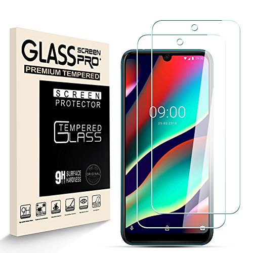 HJX Stücke Schutzfolie für Wiko View 3 Pro, 9H-Härte Tempered Glass, Anti-Kratzer, Einfache Installation, Anti-Fingerabdruck Displayschutzfolie für Wiko View 3 Pro [2 Stück] von HJX