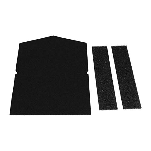 2X Ersatz Schaumfilter-Set für Miele 9688381+6057930 T8000 T 9747 9767 8627 WP Wärmepumpentrockner Filter Trockner Kondenstrokner Filterschaum Schaumstoff Sockelfilter 2X Ersatz Schaumfilter-Set für Miele 9688381+6057930 T8000 T 9747 9767 8627 WP Wärmepumpentrockner Filter Trockner Kondenstrokner Filterschaum Schaumstoff Sockelfilter von HJY