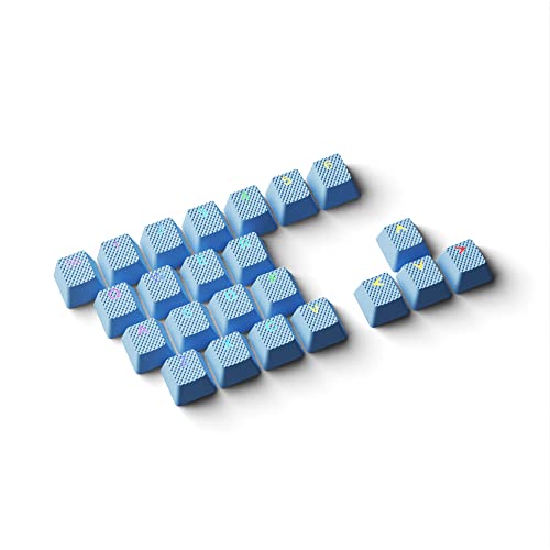 HK Gaming Rubber Keycaps Set | Anti-Rutsch Textur | Double Shot Keycap Set | 23 Tasten OEM Profil Tastenkappen | Für mechanische Tastatur | Kompatibel mit Cherry MX, Gateron, Kailh | Malibu HK Gaming Rubber Keycaps Set | Anti-Rutsch Textur | Double Shot Keycap Set | 23 Tasten OEM Profil Tastenkappen | Für mechanische Tastatur | Kompatibel mit Cherry MX, Gateron, Kailh | Malibu von HK Gaming