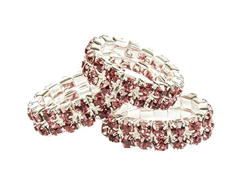 Crystal Mähnengummis Rot 5er Set Crystal Mähnengummis Rot 5er Set von HKM
