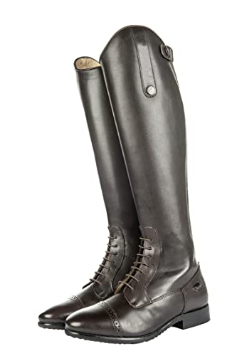 HKM 4417 Reitstiefel Valencia, Lederreitstiefel, Kurz/Standardweite, 36-46 von HKM