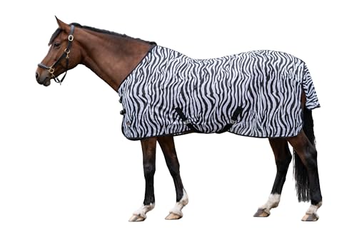 HKM 4668 Fliegendecke Zebra mit Kreuzgurt, Pferdedecke Weidedecke, 135 HKM 4668 Fliegendecke Zebra mit Kreuzgurt, Pferdedecke Weidedecke, 135 von HKM