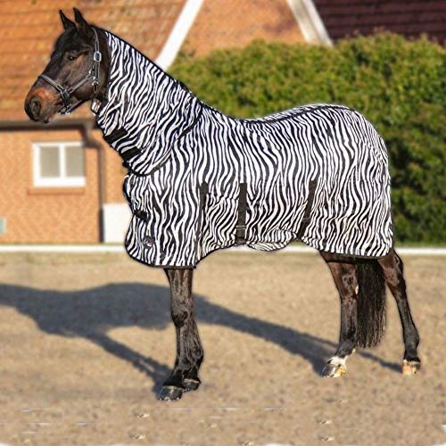 HKM 4669 Fliegendecke Zebra, Halsteil Bauchlatz, Pferdedecke Weidedecke, 95 von HKM