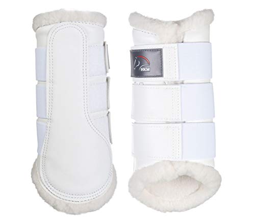 HKM 8585 Gamaschen Comfort, Teddyfutter Lederimitat-Kunstleder Anatomisch, weiß, L HKM 8585 Gamaschen Comfort, Teddyfutter Lederimitat-Kunstleder Anatomisch, weiß, L von HKM
