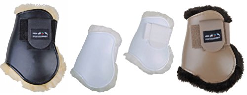 HKM 561378 HKM Streichkappen Teddy für Hinterbeine, Vollblut/Warmblut, schwarz/natur HKM 561378 HKM Streichkappen Teddy für Hinterbeine, Vollblut/Warmblut, schwarz/natur von HKM