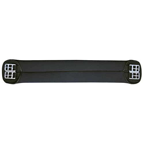 HKM 6281 Softoprensattelgurt, Sattelgurt Softopren Rollenschnallen, Schwarz, 75 von HKM