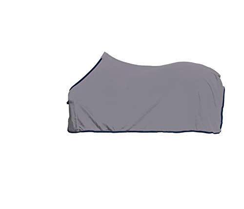 HKM Abschwitzdecke -Alaska-hellgrau/dunkelblau,Rückenlänge 125 cm HKM Abschwitzdecke -Alaska-hellgrau/dunkelblau,Rückenlänge 125 cm von HKM