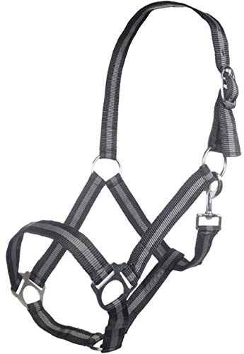 HKM Budapest Halfter schwarz/grau Vollblut HKM Budapest Halfter schwarz/grau Vollblut von HKM