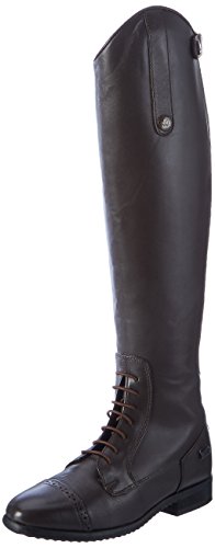 HKM Erwachsene 3997 Reitstiefel Valencia, Lederreitstiefel, Langlänge/Enge Weite, 36-46 Hose, 2400 braun, 38 von HKM