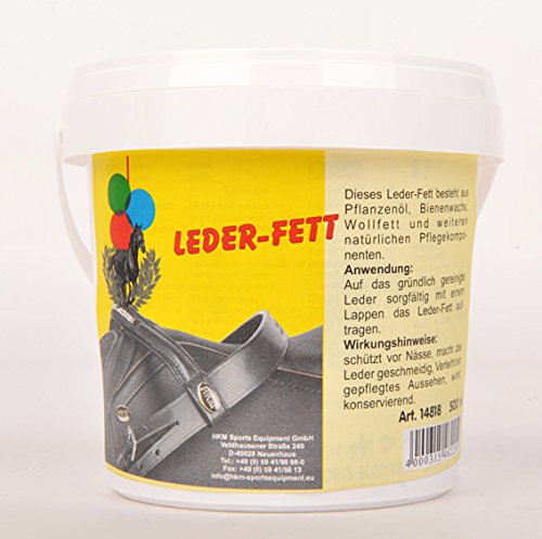 HKM Fett Pflegemittel Schwarz 500 ml HKM Fett Pflegemittel Schwarz 500 ml von HKM