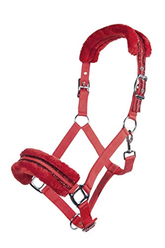 HKM Glitter Halfter rot One Size HKM Glitter Halfter rot One Size von HKM
