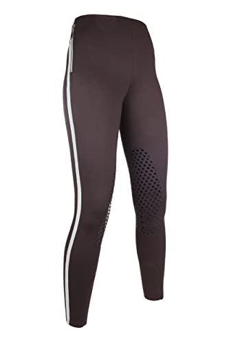 HKM Glorenza Reitleggings 9401 Schlammbraun 32/34 von Lauria Garrelli