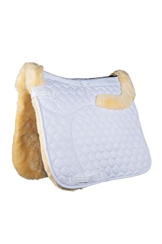 HKM Lammfell Schabracken Weiß Dressur HKM Lammfell Schabracken Weiß Dressur von HKM