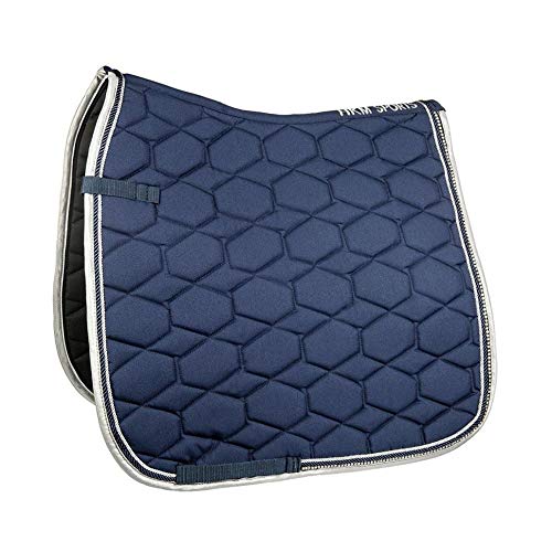 HKM Sattelunterlagen-9125 dunkelblau One Size von HKM