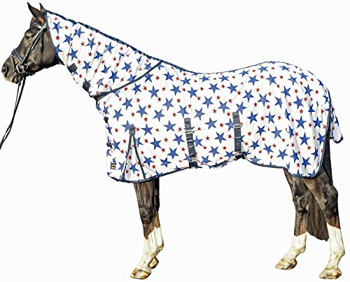 HKM Stars Combo Pferdedecken Weiß/Dunkelblau 145 HKM Stars Combo Pferdedecken Weiß/Dunkelblau 145 von HKM