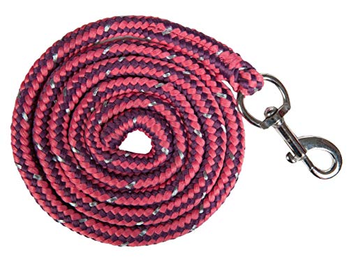 Strick -Julia- mit Karabinerhaken 3900 pink 180 cm Strick -Julia- mit Karabinerhaken 3900 pink 180 cm von HKM
