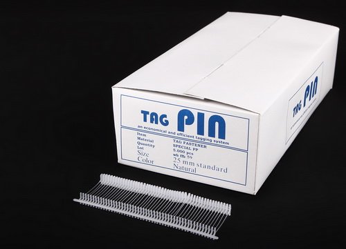 Heftfäden Standard TagPin transparent 25mm - 20.000 Kunststofffäden von HKR-Welt