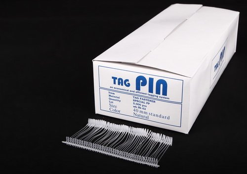 Heftfäden Standard TagPin transparent 40mm - 100.000 Kunststofffäden von HKR-Welt
