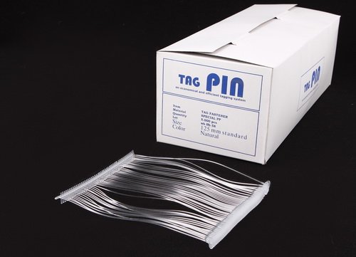 Heftfäden transparent Standard TagPin 125mm - 10.000 transparente Kunststofffäden Heftfäden transparent Standard TagPin 125mm - 10.000 transparente Kunststofffäden von HKR-Welt