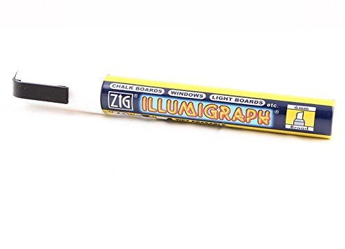 ZIG Kreidemarker Illumigraph 5mm - 5 wasserlösliche Marker weiß ZIG Kreidemarker Illumigraph 5mm - 5 wasserlösliche Marker weiß von HKR-Welt