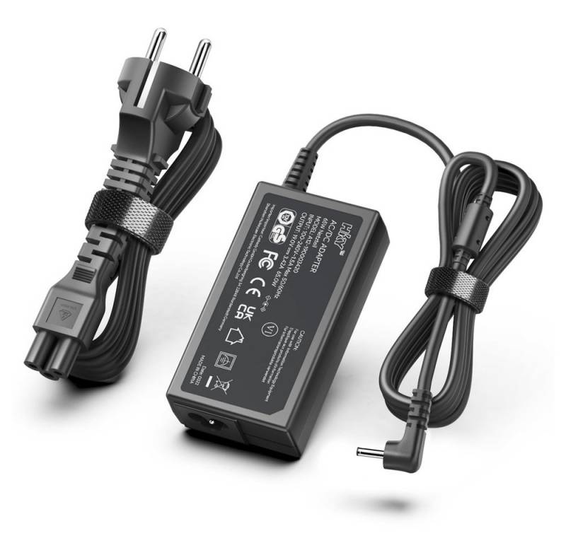 HKY 19V 3,42A 65W Netzteil Ladekabel für Medion Laptops FSP065-REB Notebook-Netzteil (Medion akoya Series E15301 E14412 S4403 S4401 S14405 S14407 A18-065N3A) von HKY