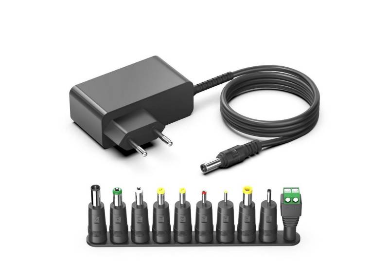 HKY 24V 1,25A Universal Adapter Heimtrainer Kettler AX1 Ergometer, E3,CX1 Notebook-Netzteil (Logitech Lenkrad Driving Force Pro/GT WA-18K24FK, G25 G27) von HKY