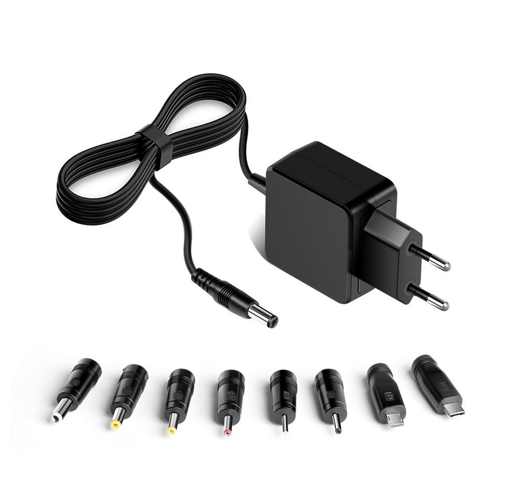 HKY 5V 3A Universal USB Kabel Netzteil Ladegerät mit 7 Steckers DC Adapter Notebook-Netzteil (MEDION AKOYA E2228T E2216T MD99940 MD 99940 Lenovo) von HKY