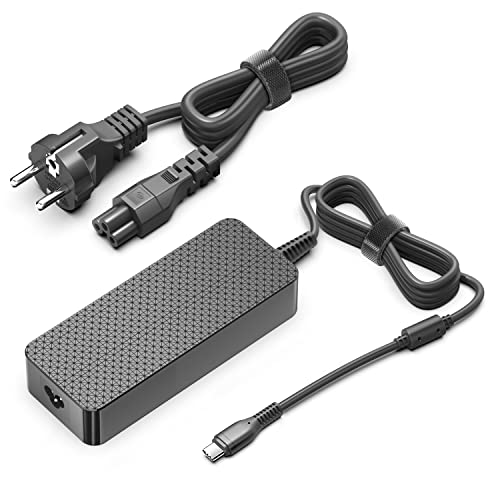 HKY PD100W USB-C 100 Watt Netzteil für Lenovo GX21J75543 ThinkBook Plus G3 IAP (21EL), P16s Gen 1 (21CK/21CL), T16 G1 (21CH), P14s G3 (21AK/21AL) Lenovo 5A11D52403, Yoga 9 14IAP7 (82LU) von HKY