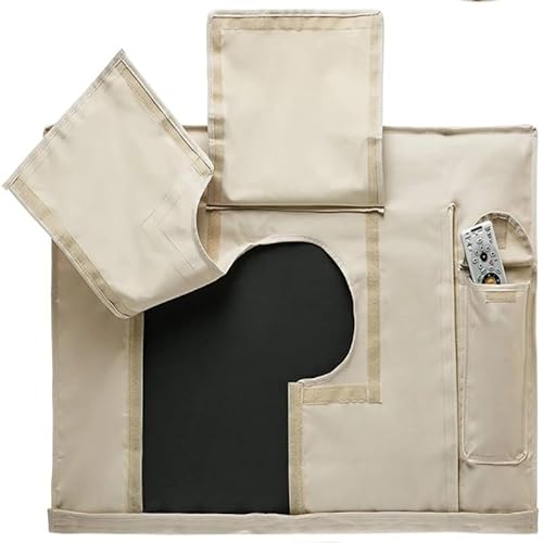 Schutzhülle für den Fernseher Wetterfeste, staubdichte Outdoor-TV-Abdeckung, Beige, Kompatibilität 22" - 65" TV, schützt TV-Bildschirm, Garten, Terrasse, Outdoor-TV-Abdeckung für Flachbildfernseher ( Schutzhülle für den Fernseher Wetterfeste, staubdichte Outdoor-TV-Abdeckung, Beige, Kompatibilität 22" - 65" TV, schützt TV-Bildschirm, Garten, Terrasse, Outdoor-TV-Abdeckung für Flachbildfernseher ( von HKYBCF