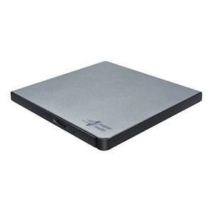 HL Data Storage Slim Portable externer DVD-Brenner silber von HL Data Storage