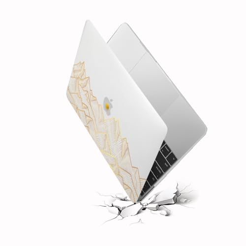 HLAAJJX Hülle Tasche für MacBook Pro 13 Zoll M2 M1 2022-2016 Freigabe A1706 A1708 A1989 A2159 A2251 A2289 A2338,Matt Gefrostet Plastik Notebook Schutzhülle Case,Goldener Berg HLAAJJX Hülle Tasche für MacBook Pro 13 Zoll M2 M1 2022-2016 Freigabe A1706 A1708 A1989 A2159 A2251 A2289 A2338,Matt Gefrostet Plastik Notebook Schutzhülle Case,Goldener Berg von HLAAJJX