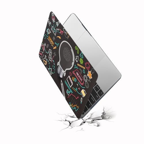 HLAAJJX Hülle Tasche für MacBook Pro 13 Zoll M2 M1 2022-2016 Freigabe A1706 A1708 A1989 A2159 A2251 A2289 A2338,Matt Gefrostet Plastik Notebook Schutzhülle Case,Schwarze Glühbirne HLAAJJX Hülle Tasche für MacBook Pro 13 Zoll M2 M1 2022-2016 Freigabe A1706 A1708 A1989 A2159 A2251 A2289 A2338,Matt Gefrostet Plastik Notebook Schutzhülle Case,Schwarze Glühbirne von HLAAJJX