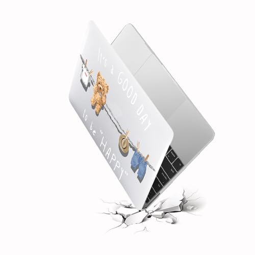 HLAAJJX Hülle Tasche für MacBook Pro 13 Zoll M2 M1 2022-2016 Freigabe A1706 A1708 A1989 A2159 A2251 A2289 A2338,Matt Gefrostet Plastik Notebook Schutzhülle Case,Teddyybär HLAAJJX Hülle Tasche für MacBook Pro 13 Zoll M2 M1 2022-2016 Freigabe A1706 A1708 A1989 A2159 A2251 A2289 A2338,Matt Gefrostet Plastik Notebook Schutzhülle Case,Teddyybär von HLAAJJX