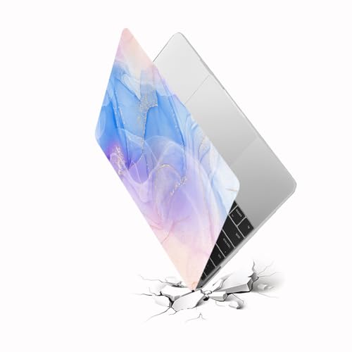 HLAAJJX Hülle für MacBook Air 15 Zoll M4 M3 M2 2025 2024 2023 A2941 A3114 A3241 mit Retina Dispaly Touch ID,Haltbar Plastik Snap Case Hartschalenhülle Tasche Cover,Lila Marmor HLAAJJX Hülle für MacBook Air 15 Zoll M4 M3 M2 2025 2024 2023 A2941 A3114 A3241 mit Retina Dispaly Touch ID,Haltbar Plastik Snap Case Hartschalenhülle Tasche Cover,Lila Marmor von HLAAJJX
