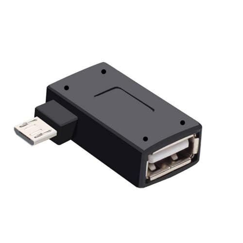 HLBEST Rechtwinkliger kleiner USB-auf-USB-Adapter für verbesserte Konnektivität auf Geräten, USB-Adapter-Anschlüsse von HLBEST
