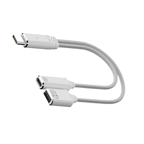 HLBEST Typ-C-auf-USB- und Ladekonverter-Kabel bieten Musikausgang für Handys, Laptops, keine zusätzliche Software erforderlich von HLBEST