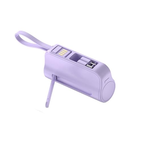 Handys 5000 mAh Aufladen mit integriertem Kabel und Ständer zum Streamen während des Ladevorgangs Handys 5000 mAh Aufladen mit integriertem Kabel und Ständer zum Streamen während des Ladevorgangs von HLBEST