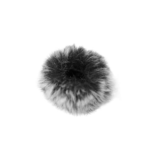 Pelziger Outdoor-Mikrofon-Windschutzscheiben-Muff, Lavalier-Muff, Revers-Mikrofon, reduziert Lärm, Ersatz Pelziger Outdoor-Mikrofon-Windschutzscheiben-Muff, Lavalier-Muff, Revers-Mikrofon, reduziert Lärm, Ersatz von HLBEST