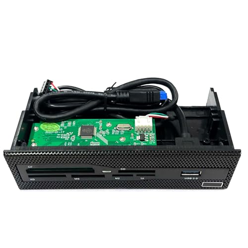 USB 3.0 Kartenleser Frontpanel Schnelle Geschwindigkeit Multifunktionaler interner Kartenleser für PC-Gehäuse Breite Kompatibilität USB 3.0 Kartenleser Frontpanel Schnelle Geschwindigkeit Multifunktionaler interner Kartenleser für PC-Gehäuse Breite Kompatibilität von HLBEST