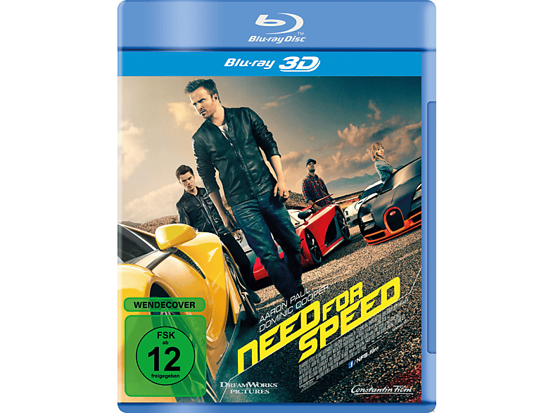 Need for Speed 3D Blu-ray von HLC