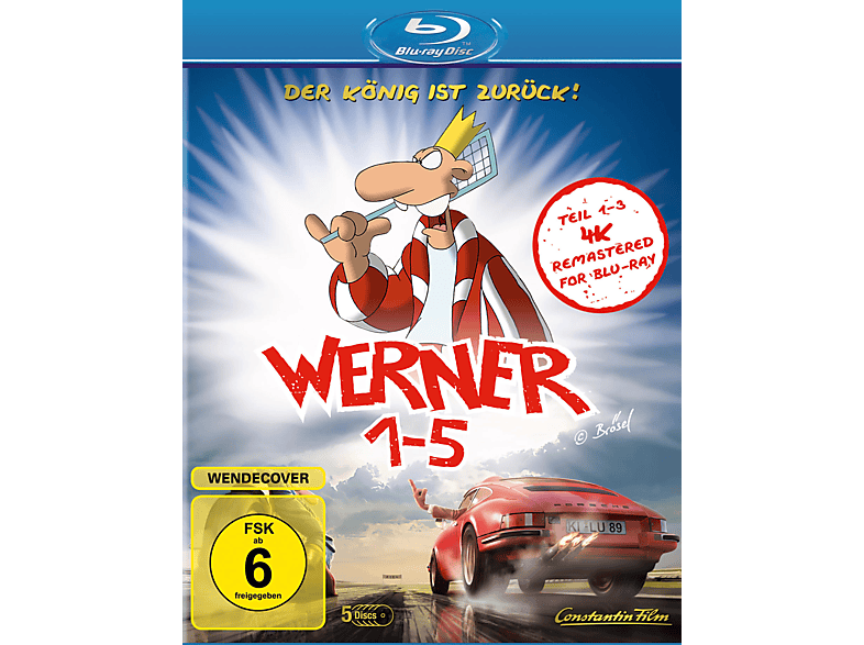Werner 1-5 Königbox Blu-ray Werner 1-5 Königbox Blu-ray von HLC