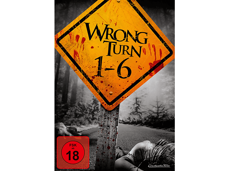 Wrong Turn 1-6 DVD von HLC