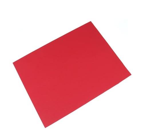 10 Stück Bastelpapier-Schaumstoffplatten, EVA-Schaumstoffplatten, schwammfarbiges Papier, DIY, Scrapbooking for Kinderpartys, Klassenzimmer, Basteln, Dekorationen, 1 mm dick(Red) von HLHLH
